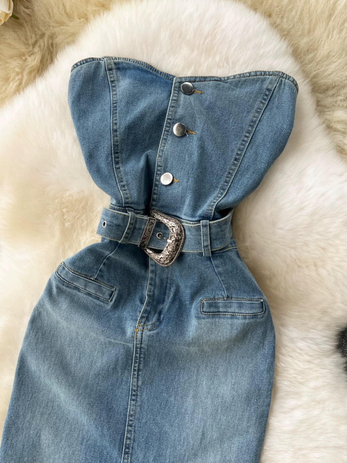 If you want to denim dress DBC55 images